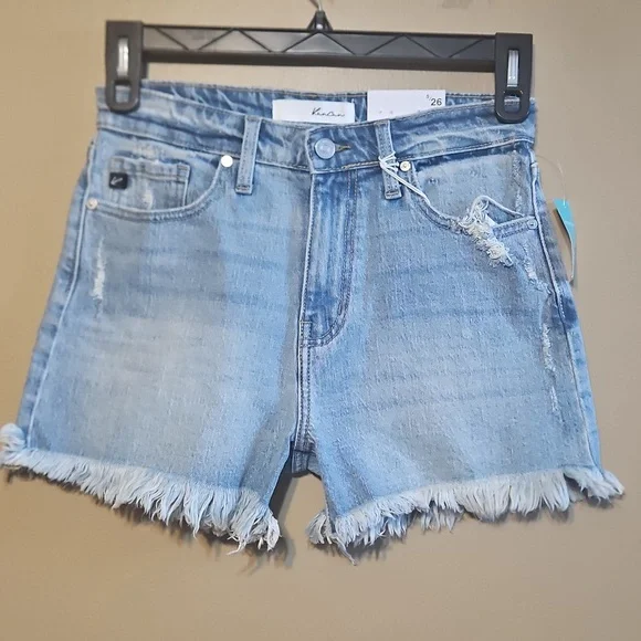 NWT Kancan High-Rise Denim Shorts - Picture 3 of 8